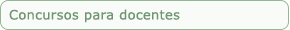 Concursos para docentes
